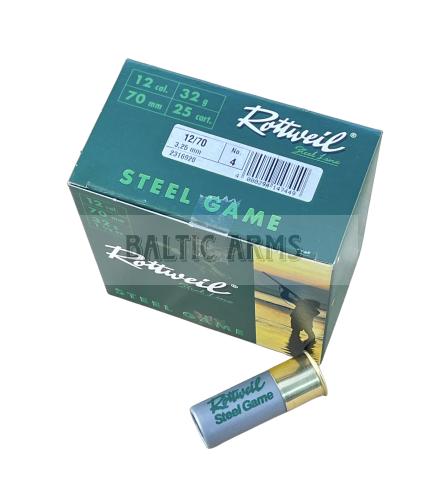 Rottweil 12x70  Steel Game 32 g 3.25 mm